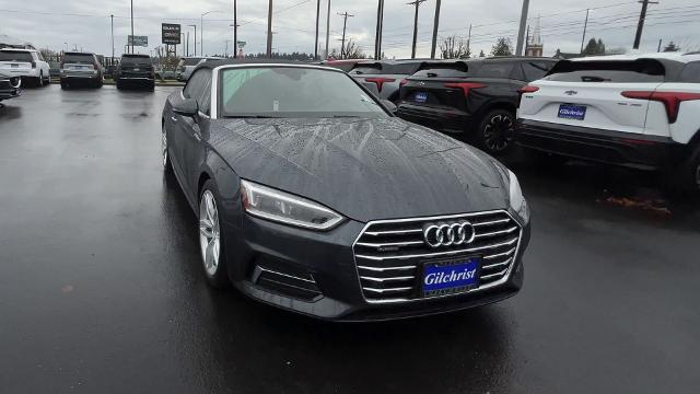 Used 2019 Audi A5 Cabriolet Premium Plus with VIN WAUYNGF52KN005008 for sale in Tacoma, WA