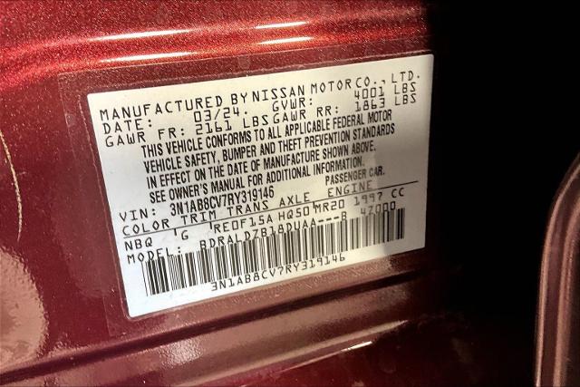 2024 Nissan Sentra Vehicle Photo in Tulsa, OK 74129