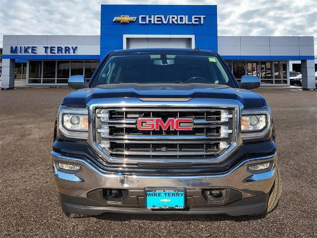 Used 2018 GMC Sierra 1500 SLT with VIN 3GTU2NEC0JG175129 for sale in Refugio, TX