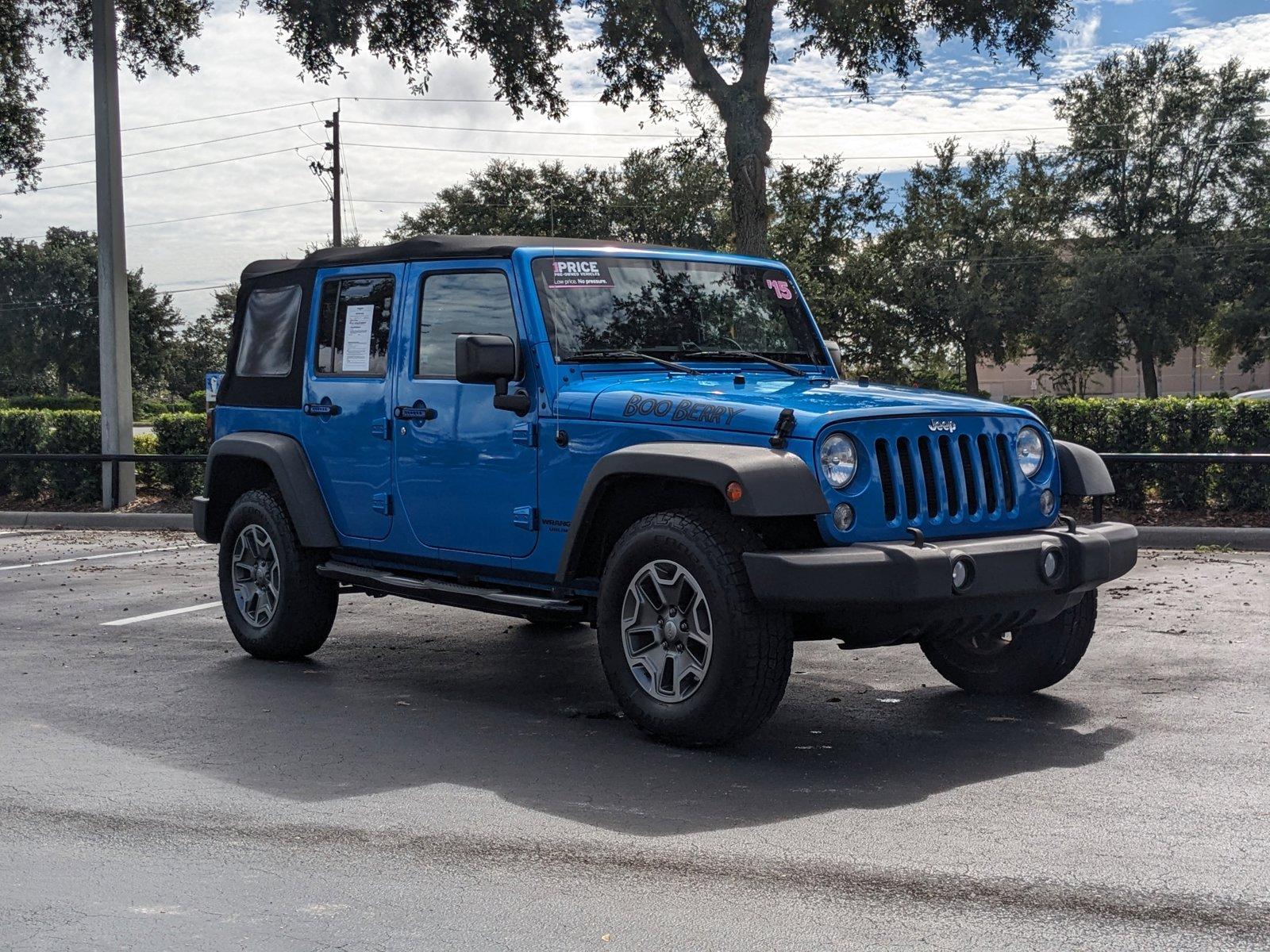 2015 Jeep Wrangler Unlimited Vehicle Photo in ORLANDO, FL 32812-3021