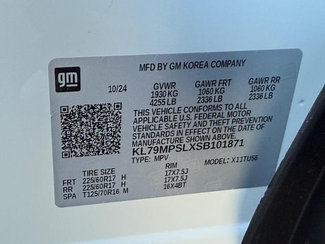 2025 Chevrolet Trailblazer Vehicle Photo in COLUMBIA, MO 65203-3903