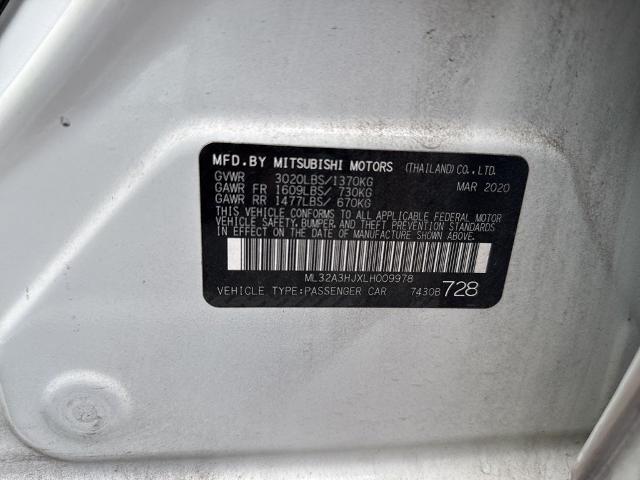 2020 Mitsubishi Mirage Vehicle Photo in Tulsa, OK 74129