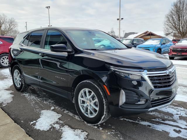 Certified 2022 Chevrolet Equinox LT with VIN 3GNAXUEV0NL154589 for sale in Coldwater, MI