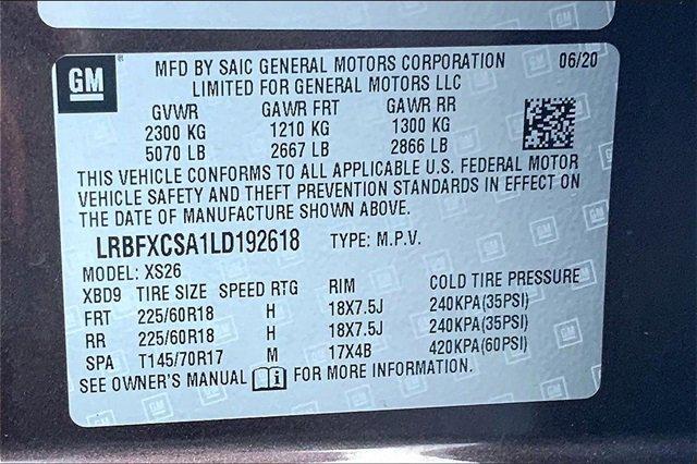 2020 Buick Envision Vehicle Photo in INDEPENDENCE, MO 64055-1377