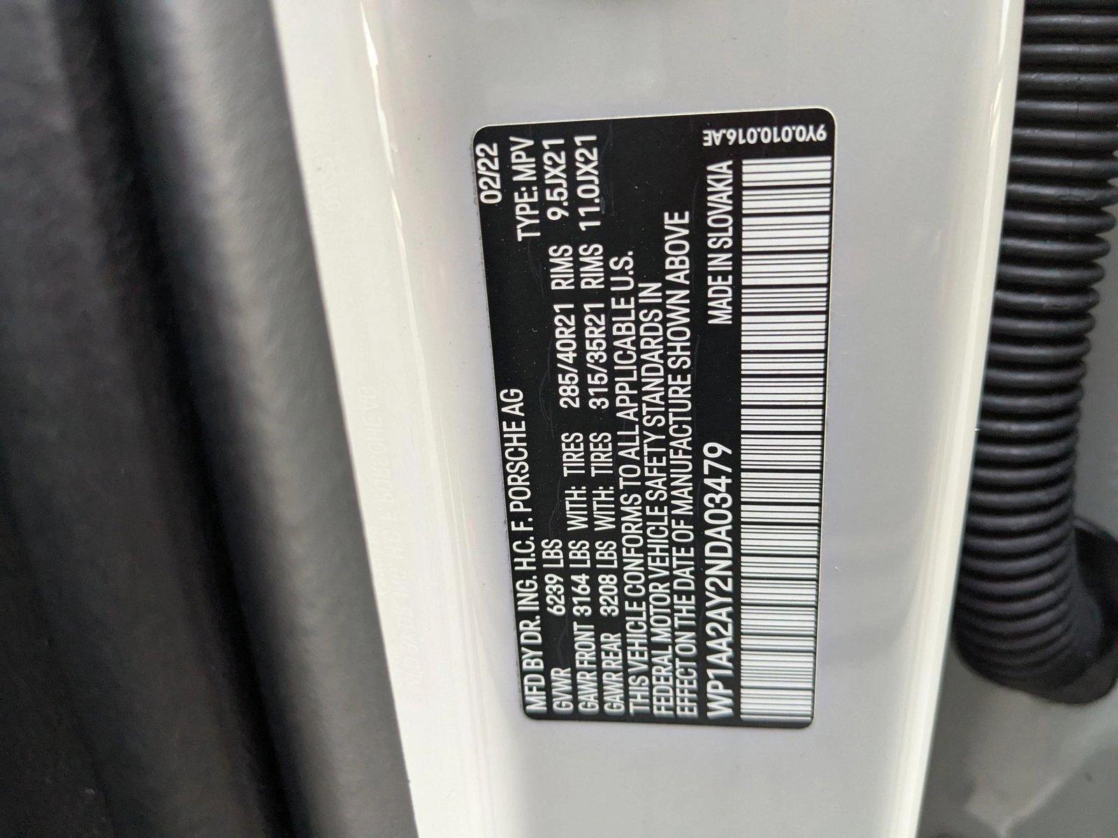 2022 Porsche Cayenne Vehicle Photo in Pompano Beach, FL 33064