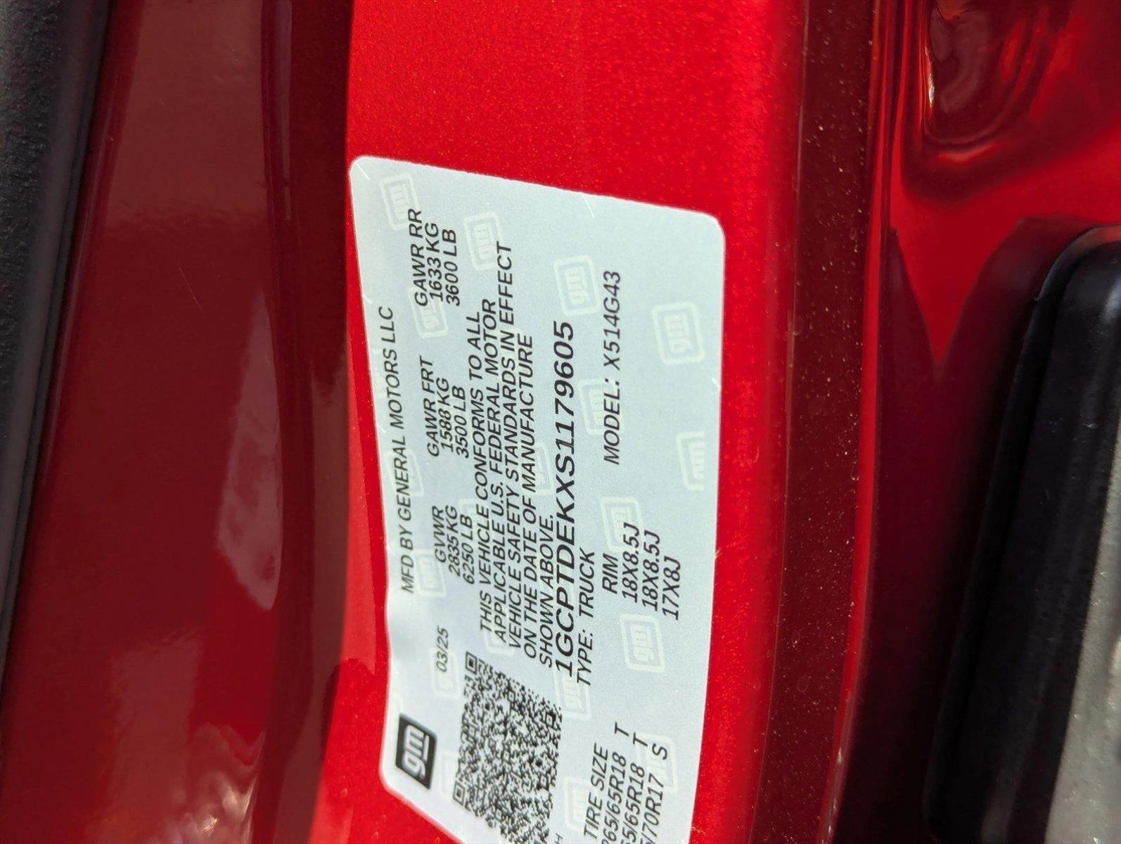 2025 Chevrolet Colorado Vehicle Photo in GREENACRES, FL 33463-3207