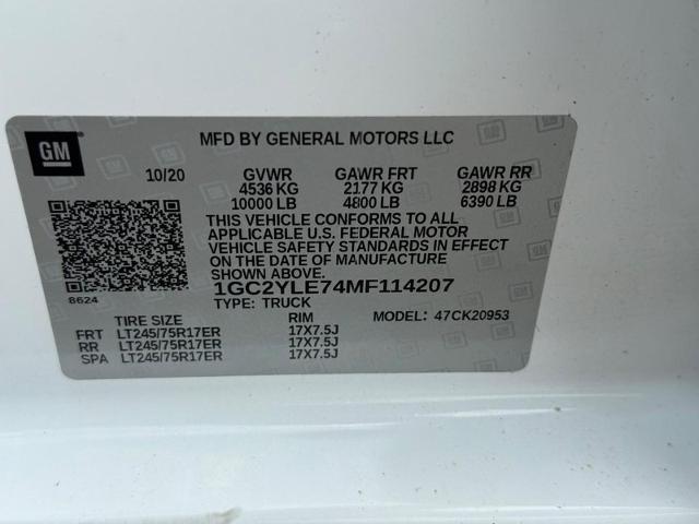 2021 Chevrolet Silverado 2500 HD Vehicle Photo in MADISON, WI 53713-3220