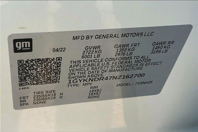 2022 Cadillac XT5 Vehicle Photo in TOPEKA, KS 66609-0000