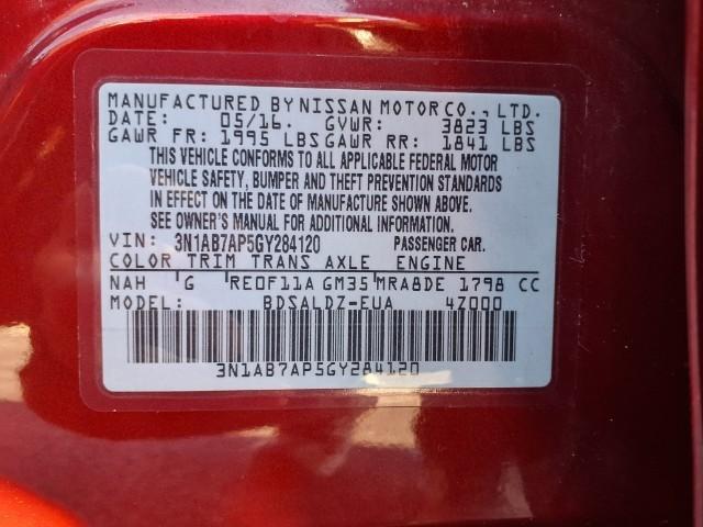 2016 Nissan Sentra Vehicle Photo in Oshkosh, WI 54904