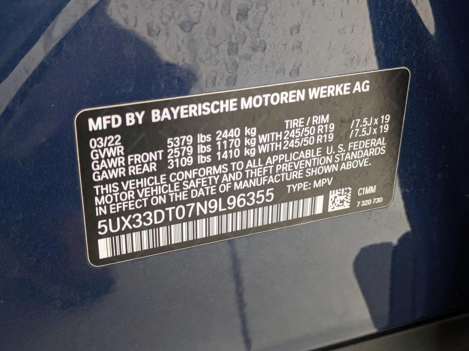 2022 BMW X4 xDrive30i Vehicle Photo in Rockville, MD 20852