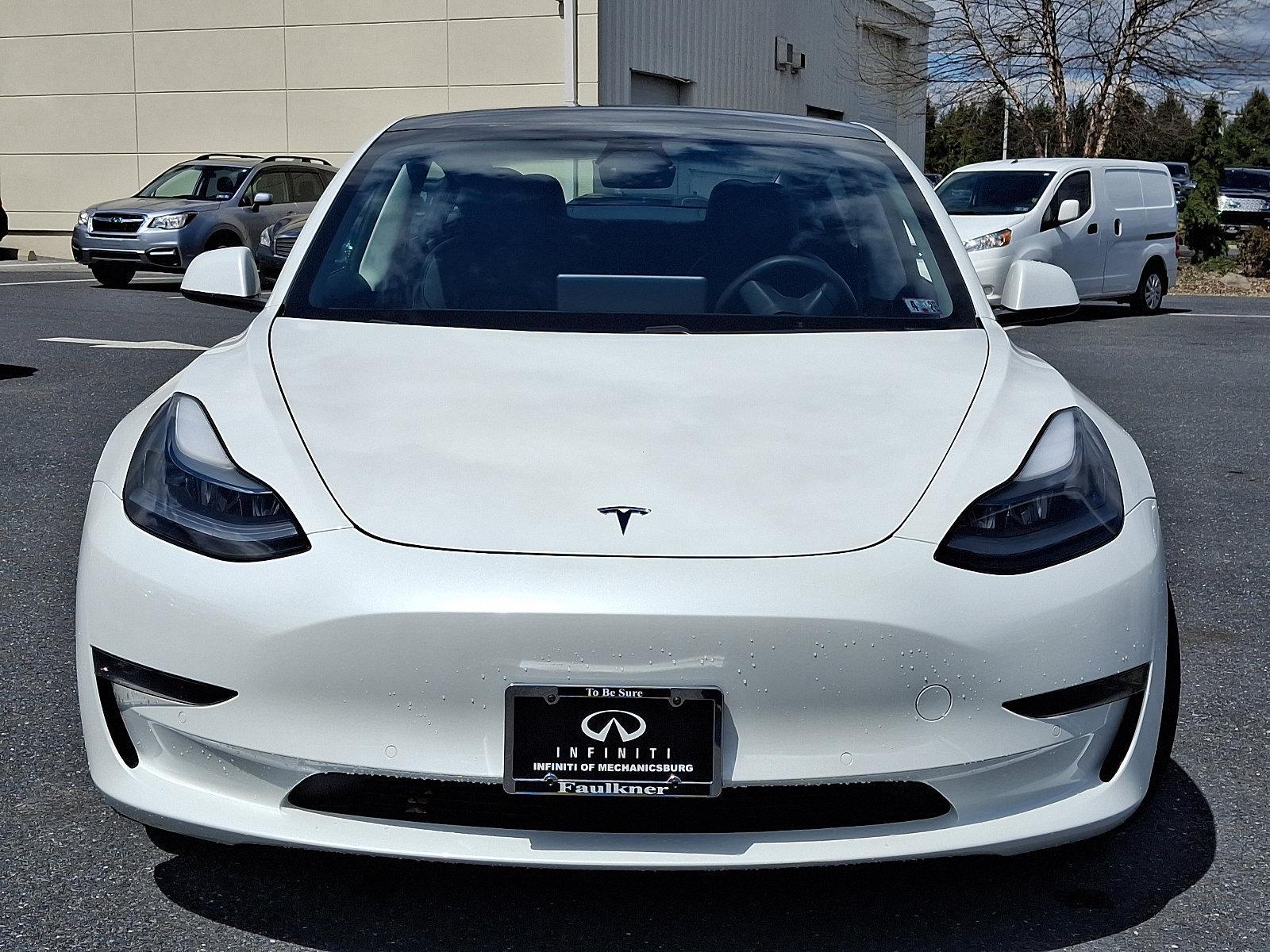 Used 2021 Tesla Model 3 Base with VIN 5YJ3E1EB9MF983671 for sale in Mechanicsburg, PA