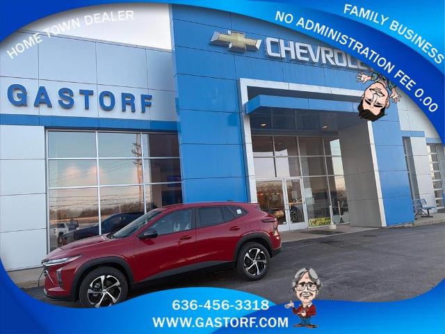 Apex Red 2026 Chevrolet Trax RS with 1RS FWD SUV / Crossover Front-Wheel Drive 6-Speed Automatic