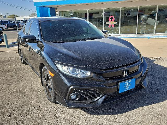 Used 2017 Honda Civic Hatchback EX-L with VIN SHHFK7H79HU201132 for sale in Big Spring, TX