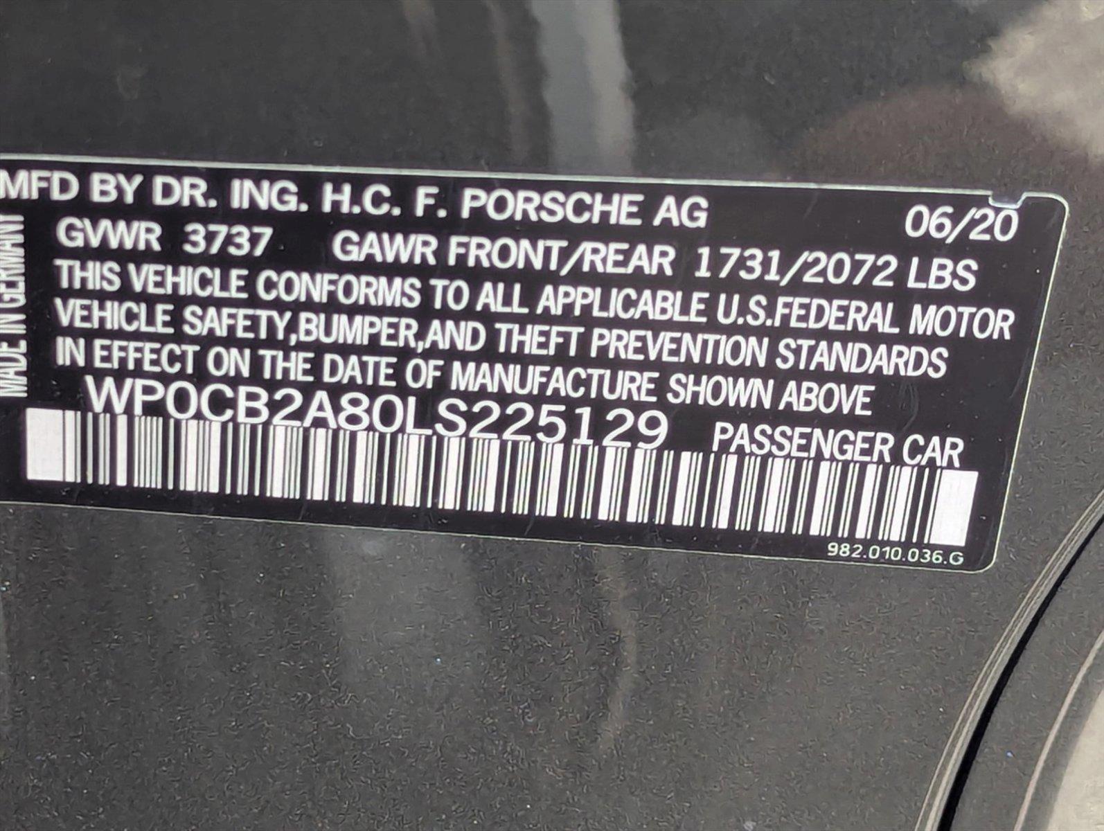 2020 Porsche 718 Boxster Vehicle Photo in Delray Beach, FL 33444