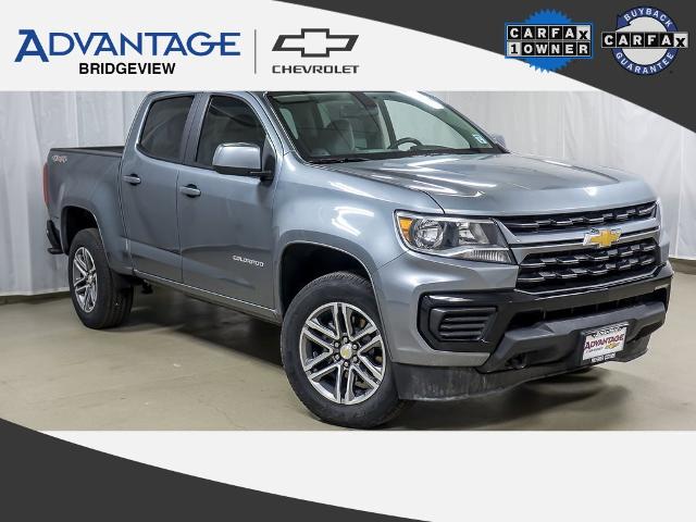 Certified 2022 Chevrolet Colorado Work Truck with VIN 1GCGTBEN7N1169665 for sale in Bridgeview, IL