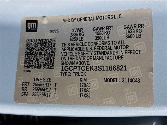 2025 Chevrolet Colorado Vehicle Photo in PUYALLUP, WA 98371-4149