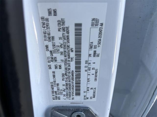 2015 Ford Escape Vehicle Photo in TULLY, NY 13159-3159