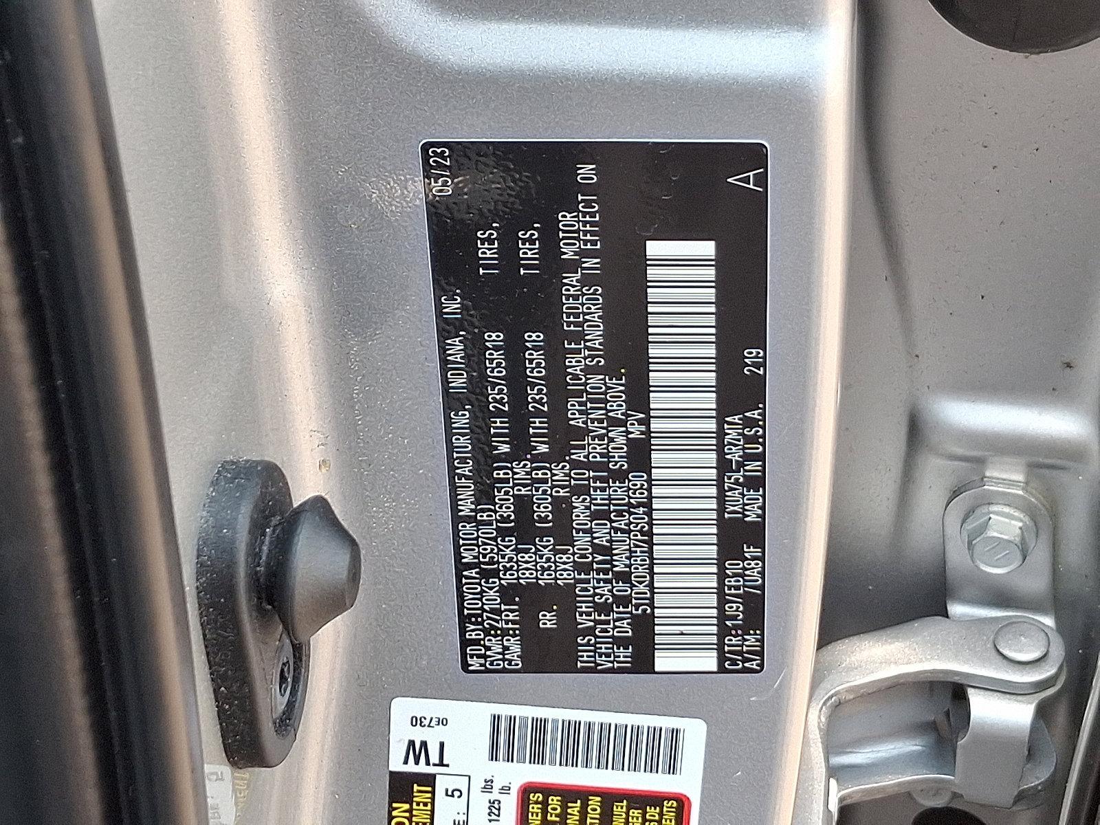 2023 Toyota Highlander Vehicle Photo in Trevose, PA 19053