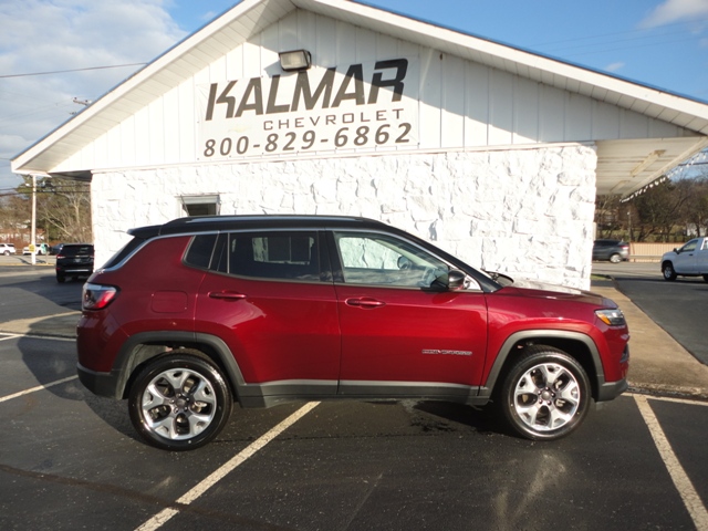 Used 2022 Jeep Compass Limited with VIN 3C4NJDCB3NT129254 for sale in Leechburg, PA