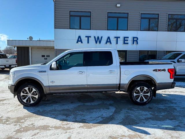 Used 2018 Ford F-150 King Ranch with VIN 1FTEW1EG2JFE77611 for sale in Atwater, Minnesota