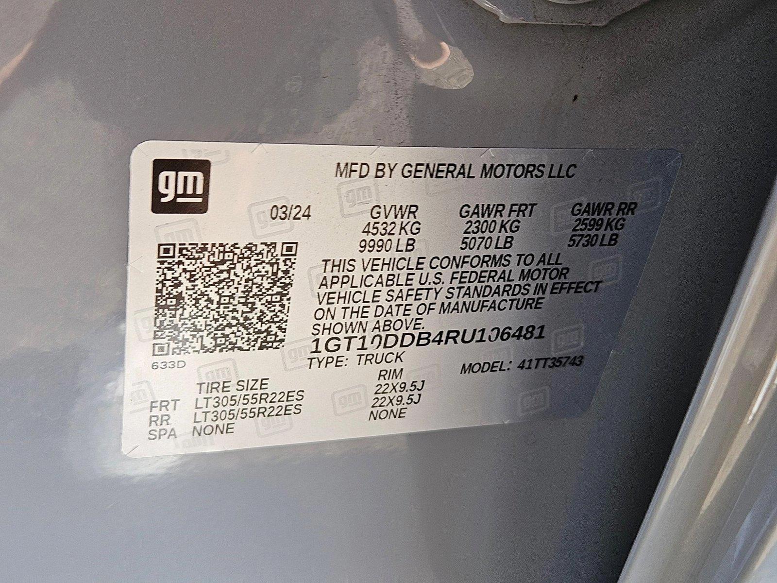 2024 GMC HUMMER EV Pickup Vehicle Photo in PEORIA, AZ 85382-3715