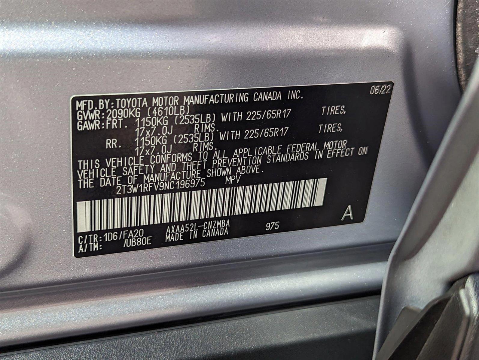 2022 Toyota RAV4 Vehicle Photo in Spokane Valley, WA 99206