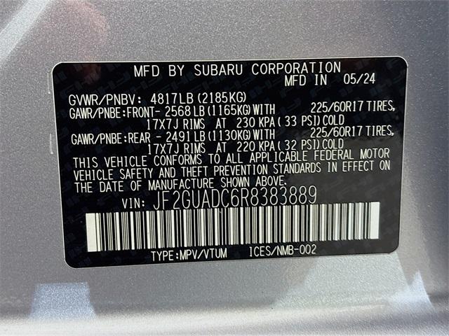 2024 Subaru Crosstrek Vehicle Photo in Puyallup, WA 98371