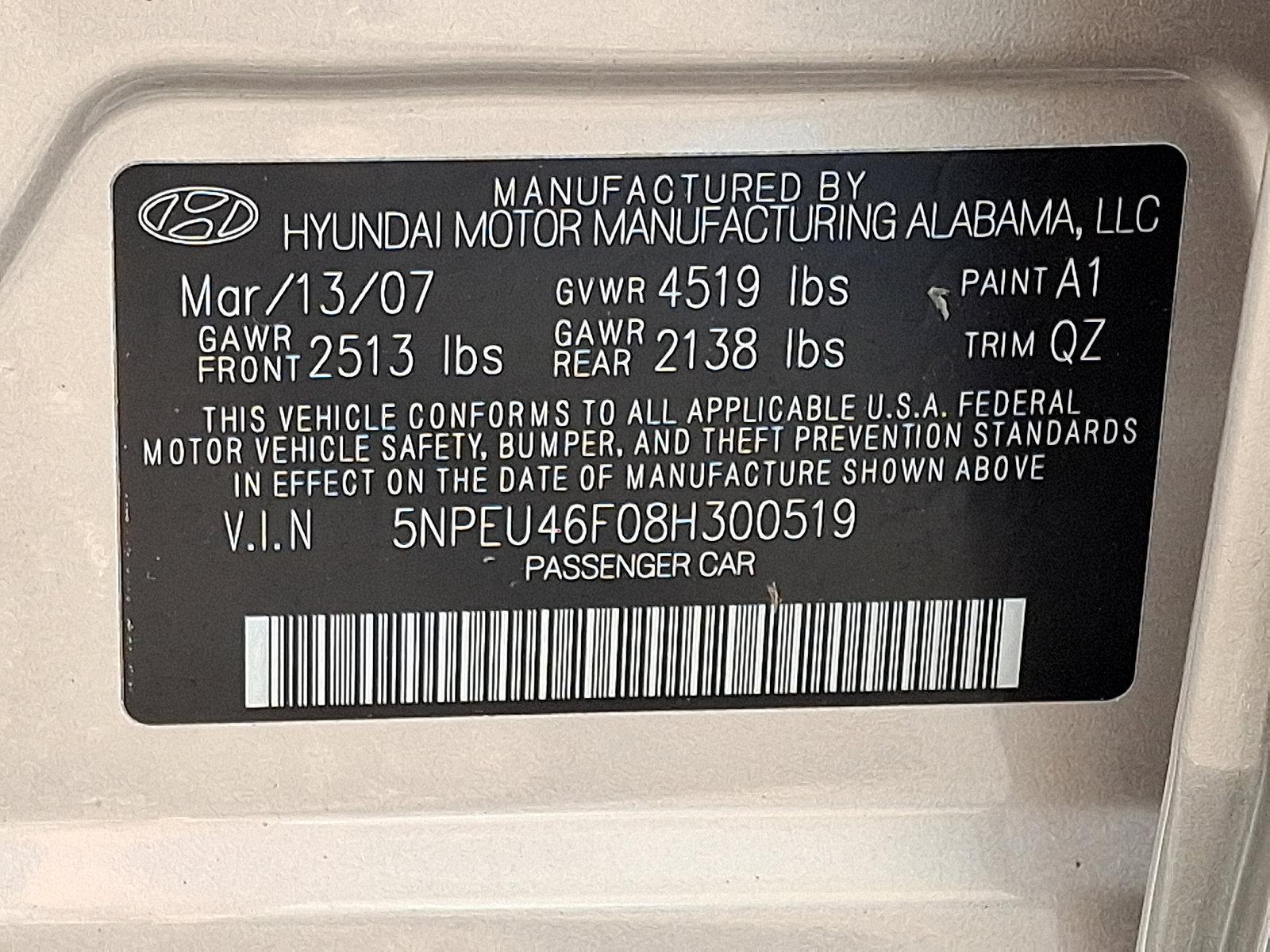 2008 Hyundai SONATA Vehicle Photo in Easton, PA 18045