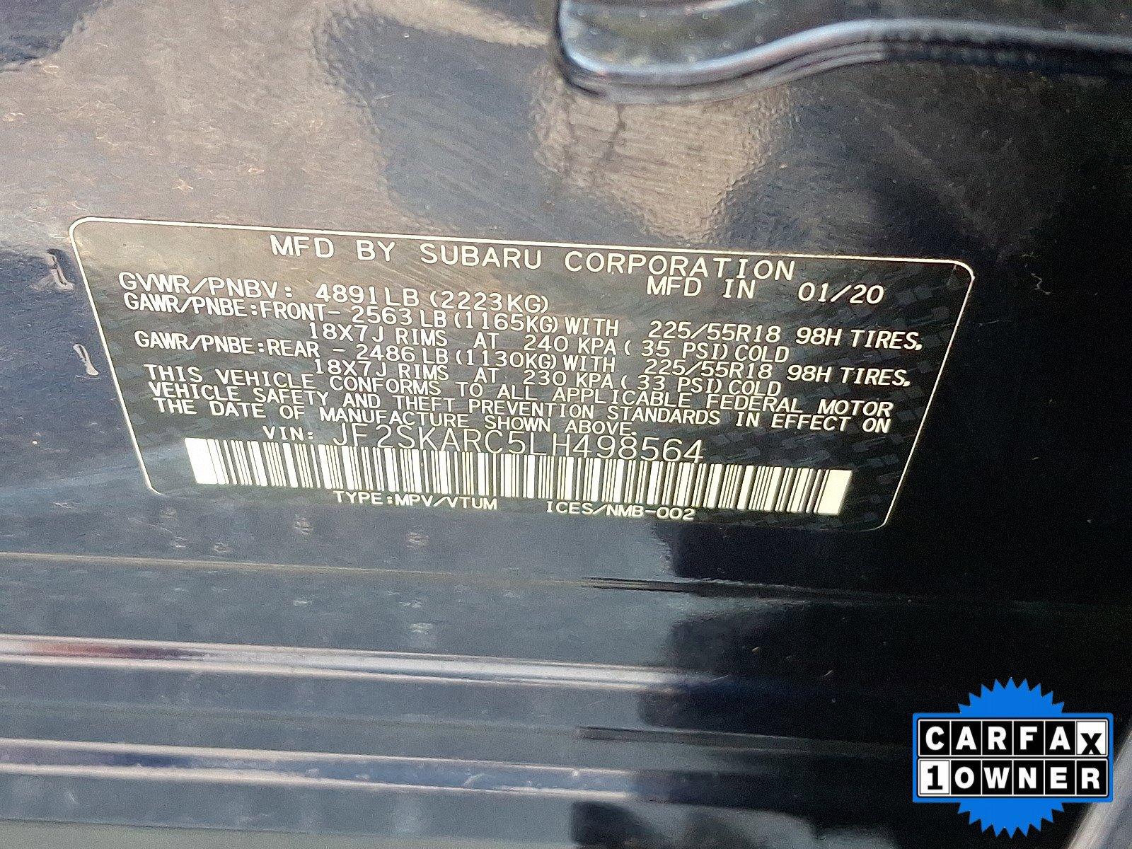 2020 Subaru Forester Vehicle Photo in Harrisburg, PA 17111