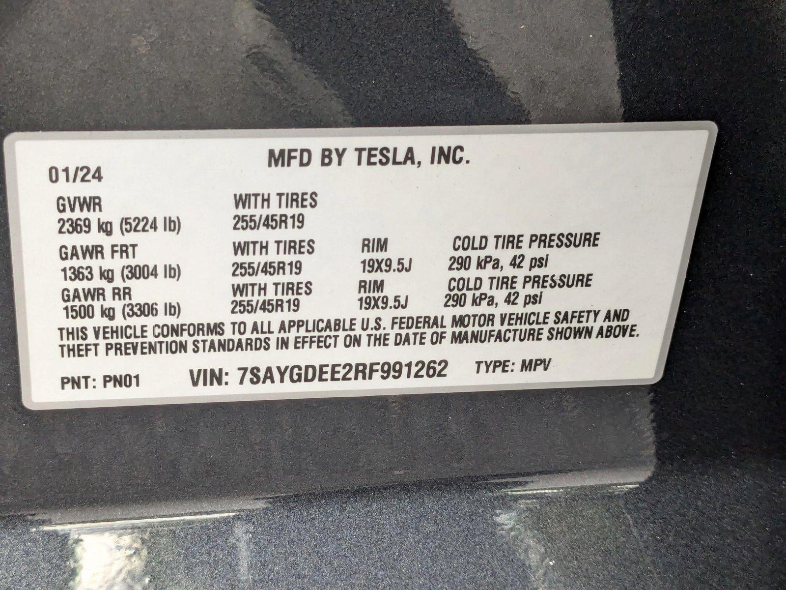 2024 Tesla Model Y Vehicle Photo in Miami, FL 33169