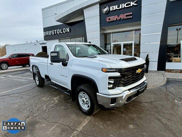 Used 2024 Chevrolet Silverado 2500HD Work Truck with VIN 1GC0YLE76RF308302 for sale in Mystic, CT