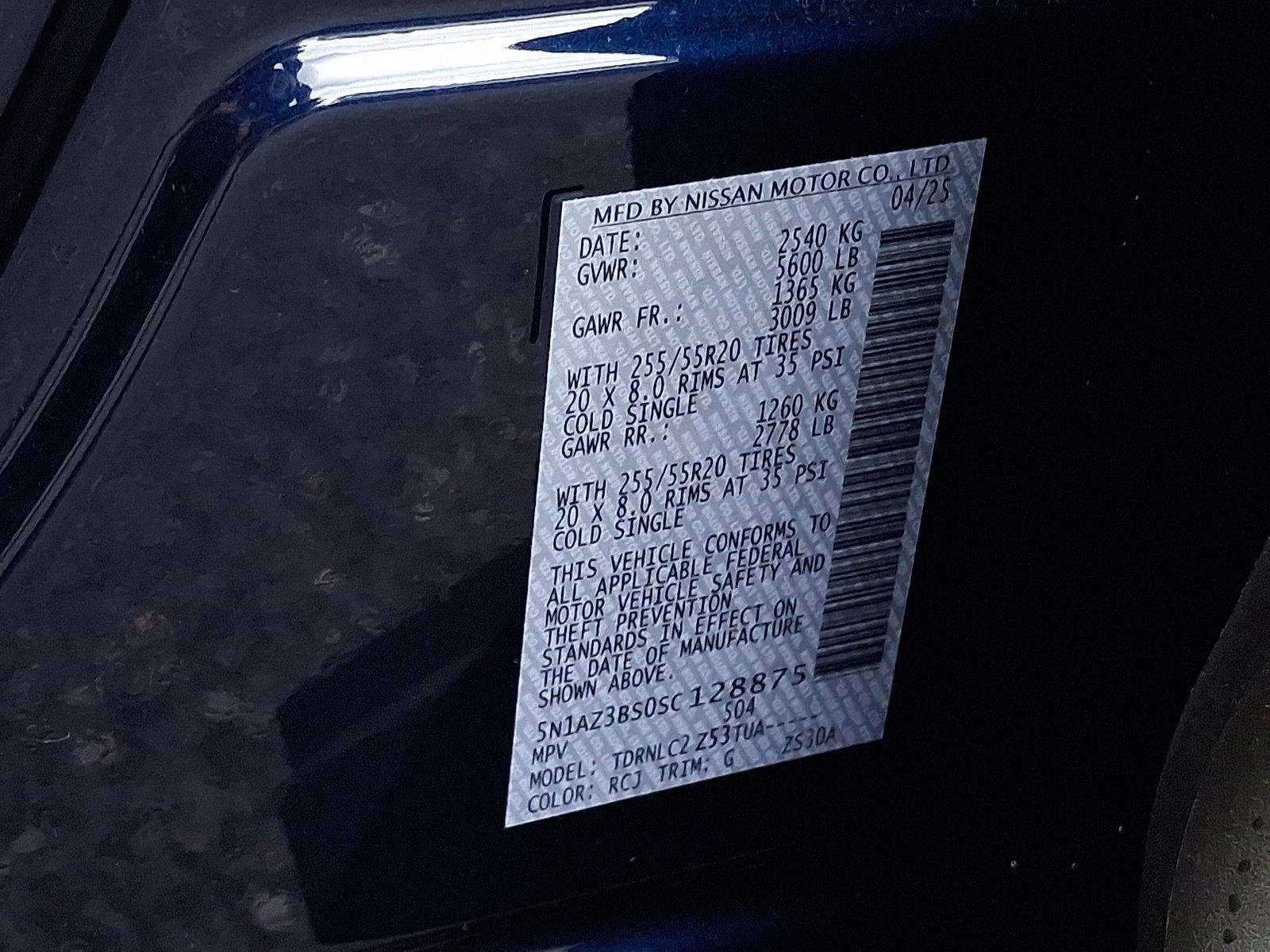 2025 Nissan Murano Vehicle Photo in Mechanicsburg, PA 17050-2306