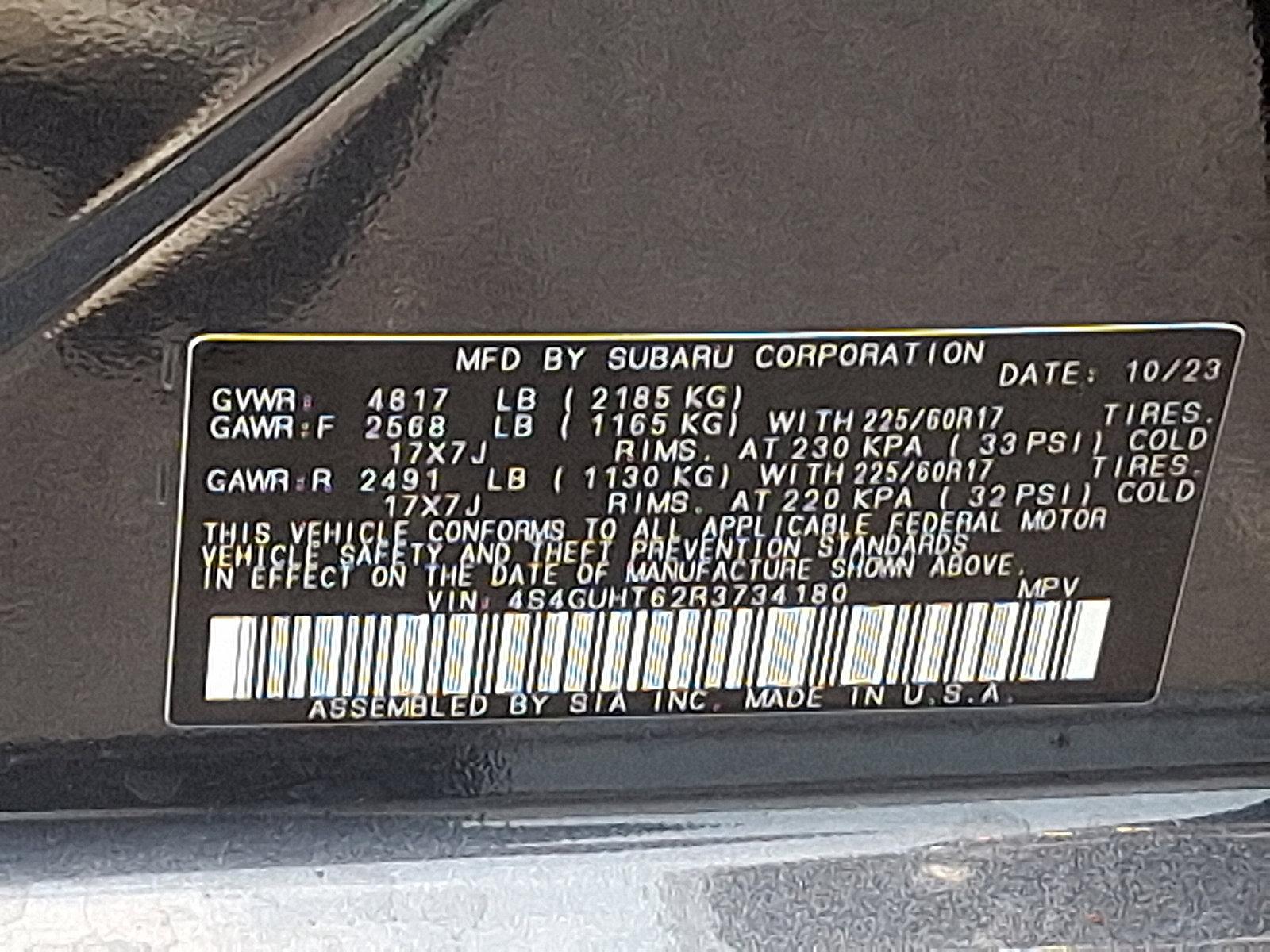 2024 Subaru Crosstrek Vehicle Photo in Harrisburg, PA 17111-1033