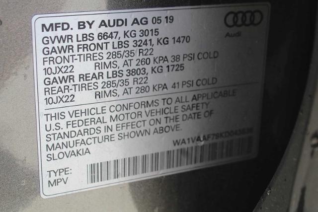 2019 Audi Q7 Vehicle Photo in HOUSTON, TX 77090