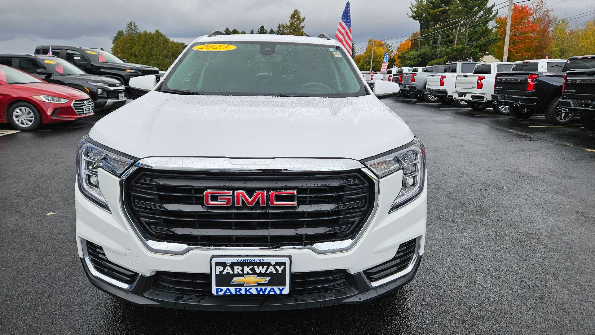 Used 2023 GMC Terrain SLE with VIN 3GKALTEG2PL252126 for sale in Canton, NY