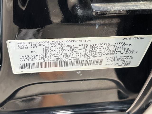 2003 Toyota RAV4 Vehicle Photo in PITTSBURG, CA 94565-7121