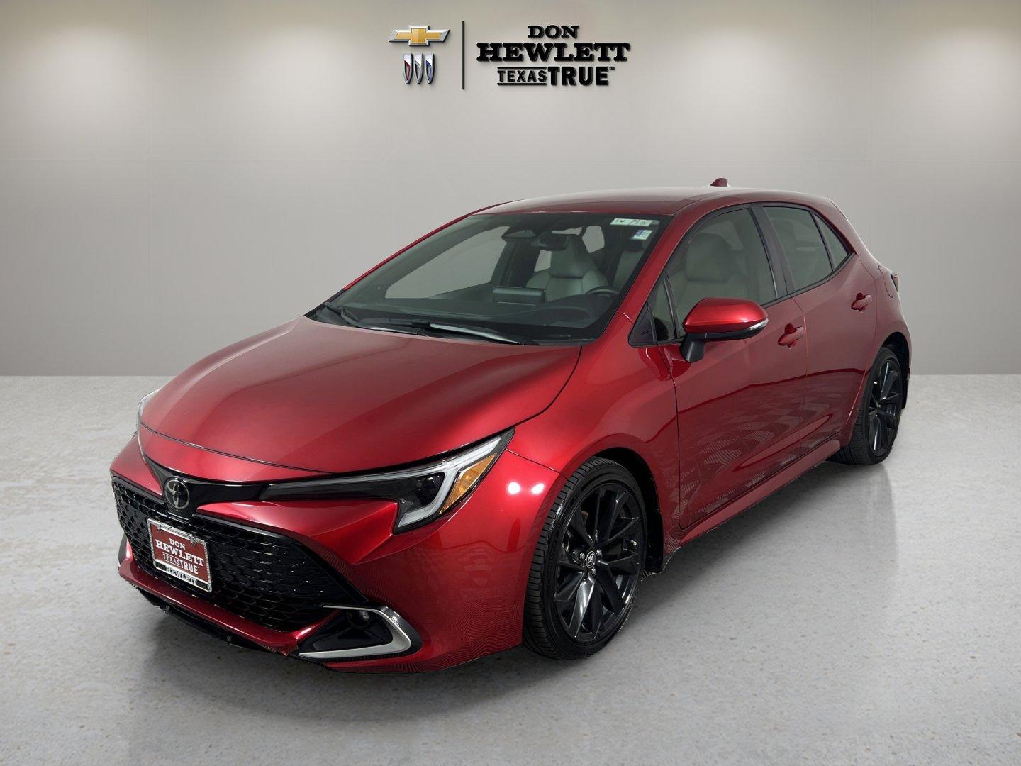 2023 Toyota Corolla Hatchback Vehicle Photo in GEORGETOWN, TX 78626-7508