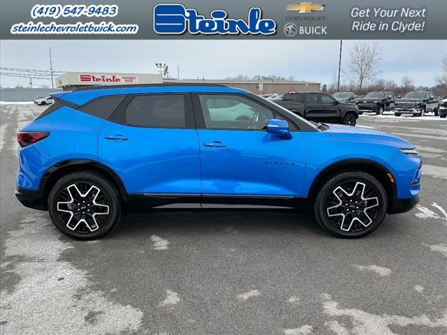 Used 2024 Chevrolet Blazer RS with VIN 3GNKBKRS7RS152342 for sale in Clyde, OH