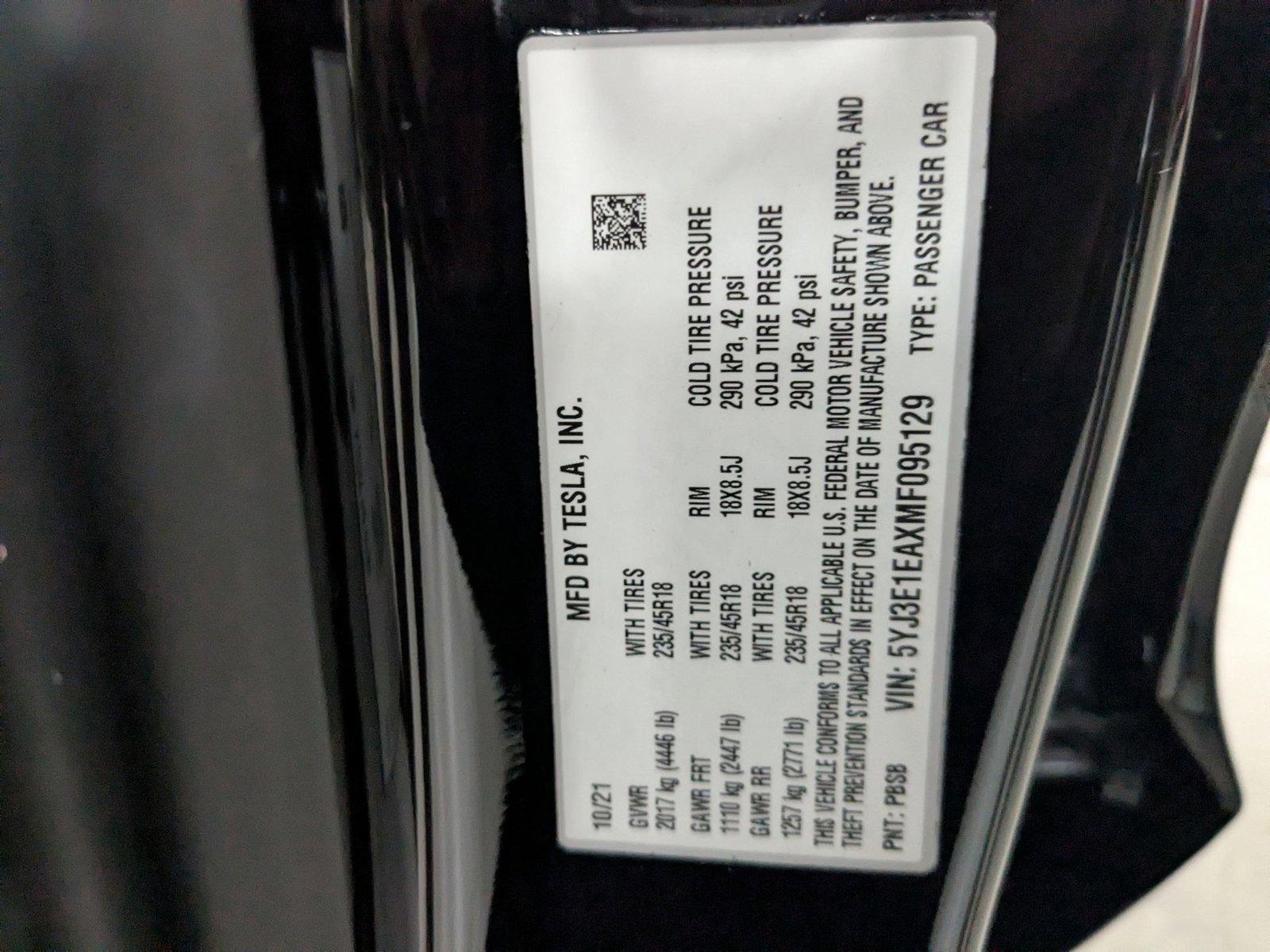 2021 Tesla Model 3 Vehicle Photo in Pompano Beach, FL 33064