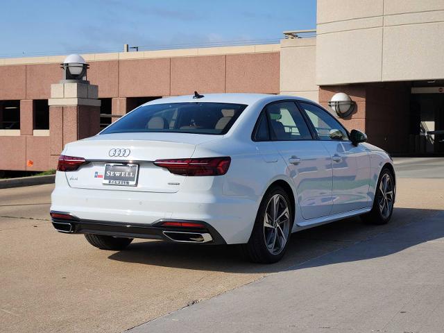 2025 Audi A4 Sedan Vehicle Photo in PLANO, TX 75024