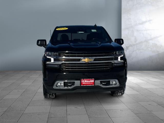 Used 2021 Chevrolet Silverado 1500 High Country with VIN 1GCUYHEDXMZ332498 for sale in Iowa City, IA