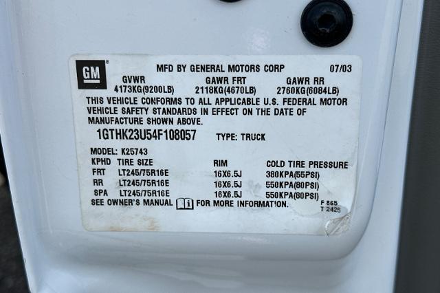 2004 GMC Sierra 2500 HD Vehicle Photo in SPOKANE, WA 99202-2191