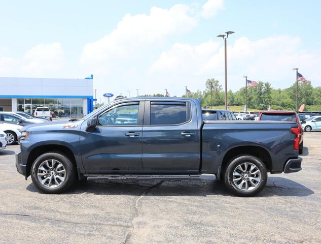 Used 2021 Chevrolet Silverado 1500 RST with VIN 1GCUYEED9MZ296141 for sale in Jonesville, MI