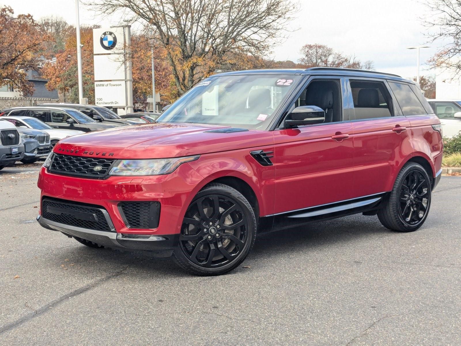 2022 Land Rover Range Rover Sport Vehicle Photo in Towson, MD 21204