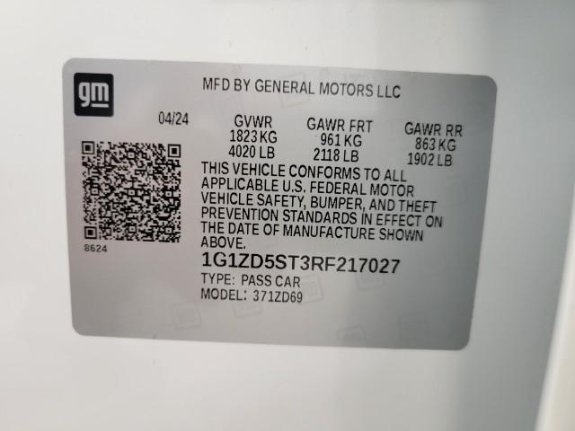 2024 Chevrolet Malibu Vehicle Photo in MANITOWOC, WI 54220-5838