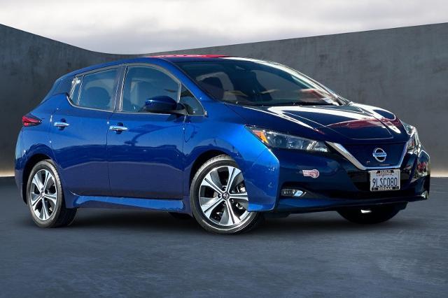 Used 2022 Nissan LEAF SV with VIN 1N4AZ1CV9NC555631 for sale in Dublin, CA