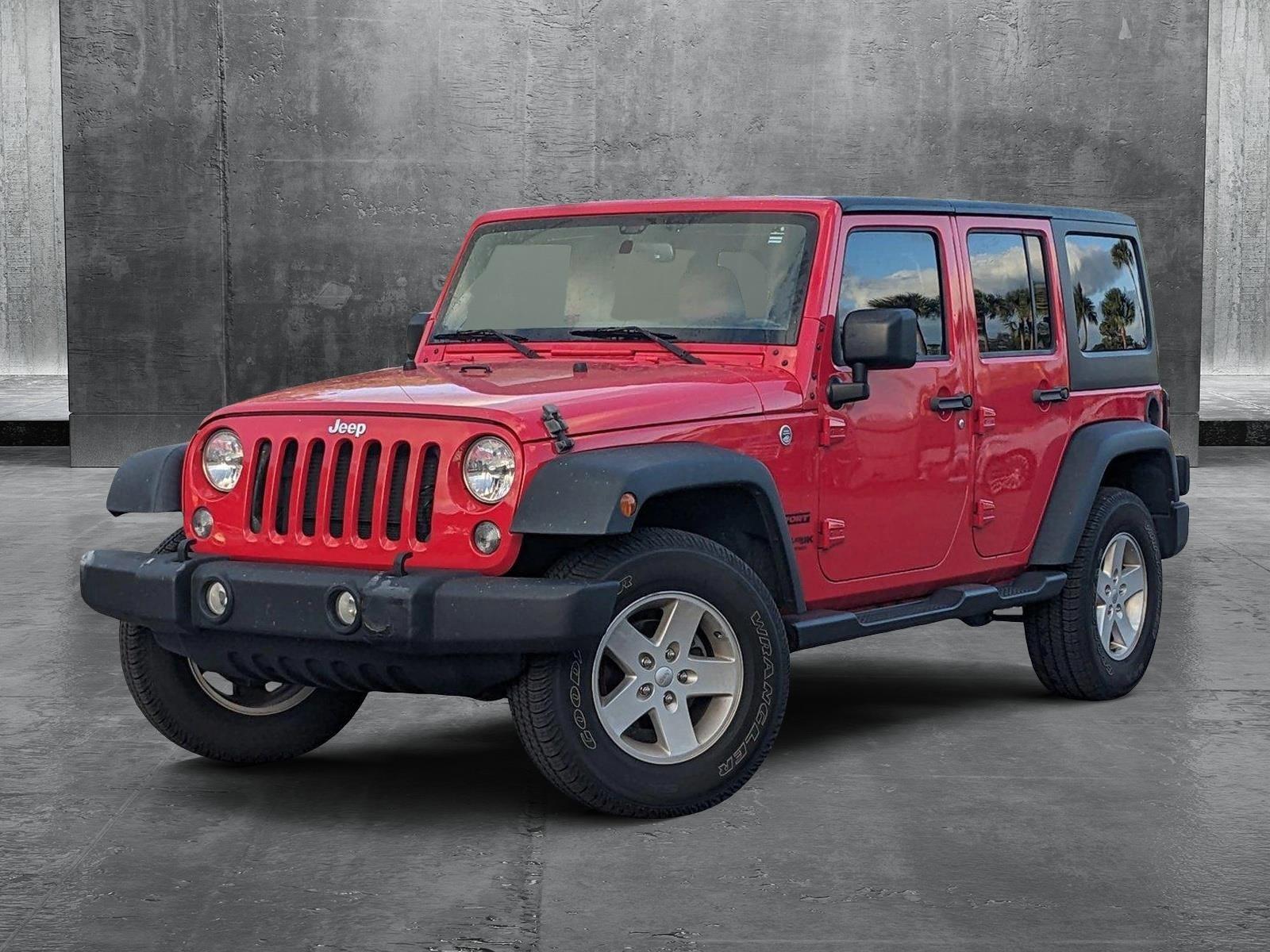 2018 Jeep Wrangler JK Unlimited Vehicle Photo in WEST PALM BEACH, FL 33407-3296