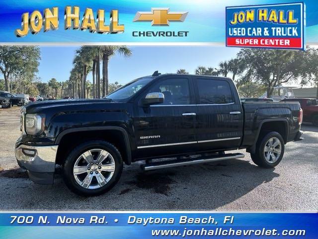 Used 2018 GMC Sierra 1500 SLT with VIN 3GTP1NEC4JG458066 for sale in Daytona Beach, FL