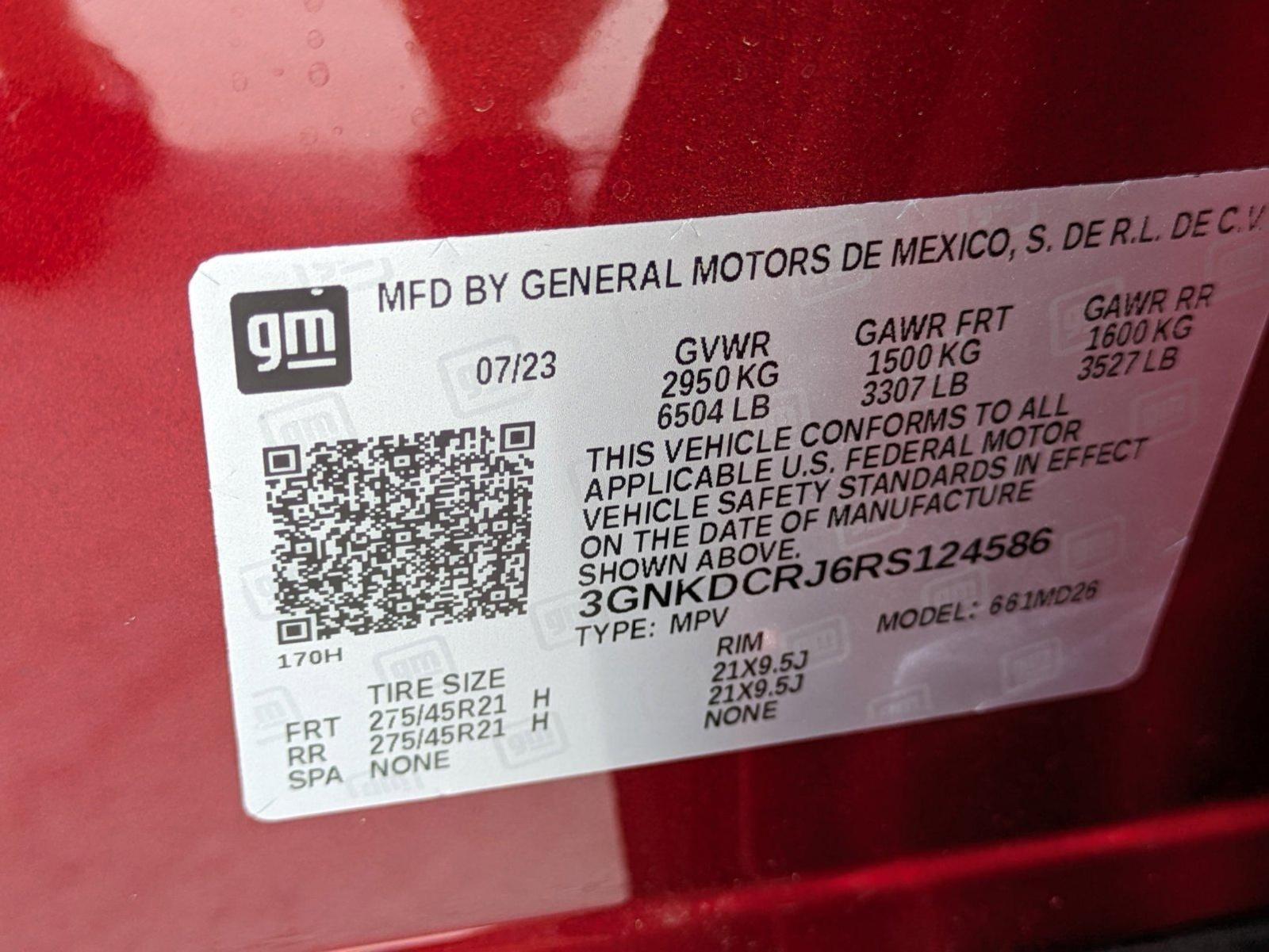 2024 Chevrolet Blazer EV Vehicle Photo in CORPUS CHRISTI, TX 78416-1100