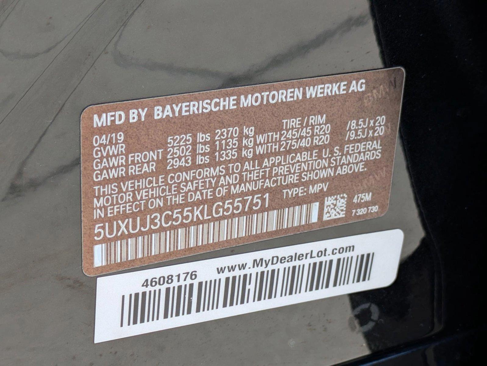 2019 BMW X4 xDrive30i Vehicle Photo in Tustin, CA 92782
